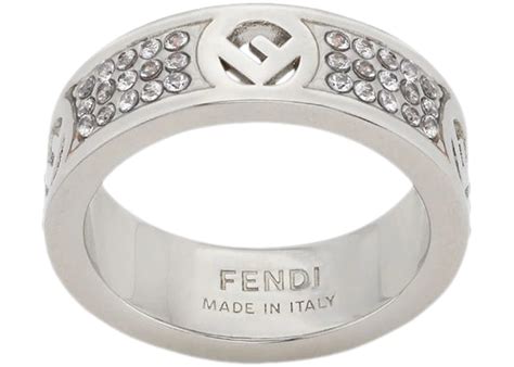 fendi ring silver mens|fendi bandana top.